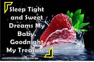 Romantic Good Night Love Message for Her