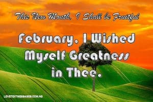 Happy New Month of February for Me