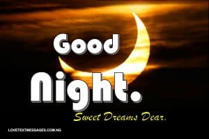 Good Night SMS for Girlfriend