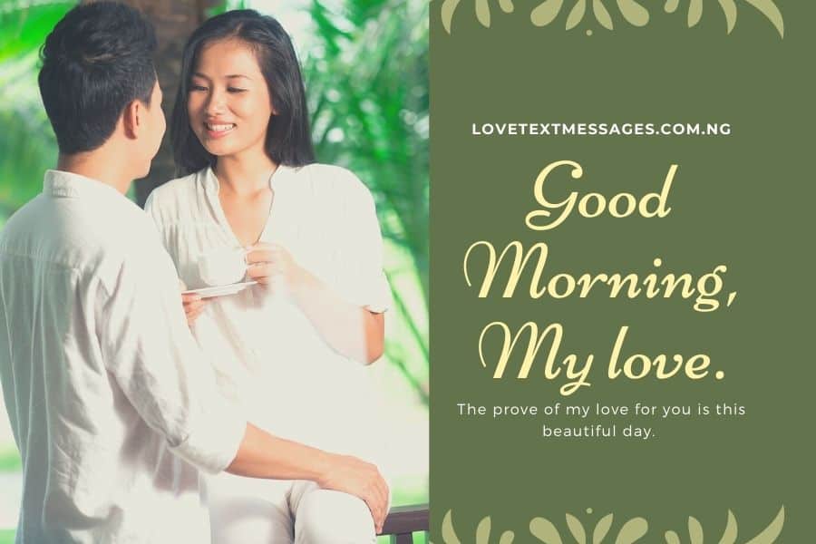 Romantic Good Morning Love SMS for Her