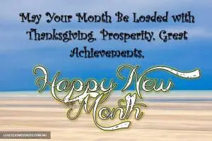Happy New Month Prayers for Colleagues