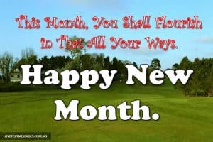 Happy New Month Prayers for Niece