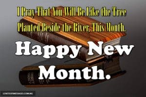 Happy New Month Prayers for Pastor
