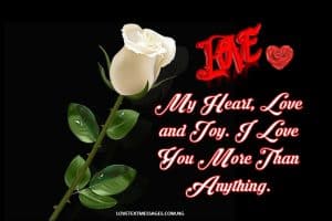 I Love You SMS for Wife