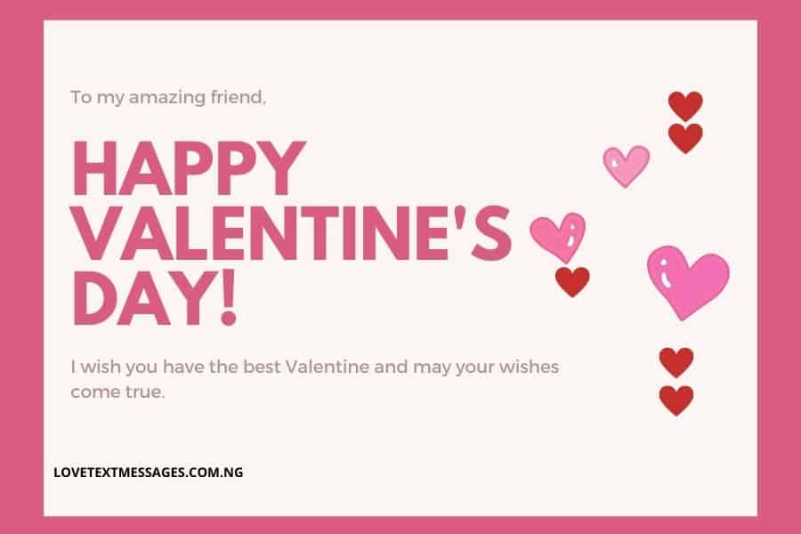 Happy Valentine Messages for Friends