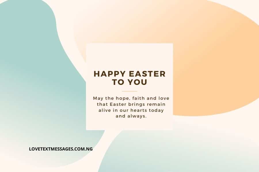 Happy Easter Greetings Sayings