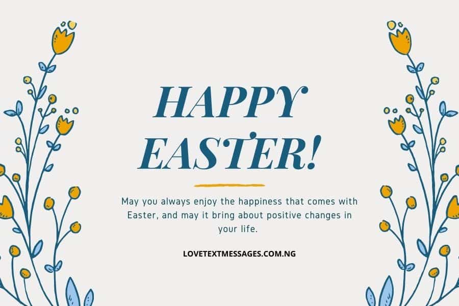 Happy Easter Messages and SMS for Aunt