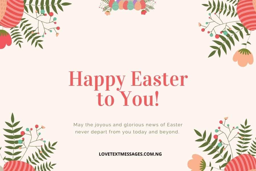 Happy Easter Messages and SMS for Boyfriend