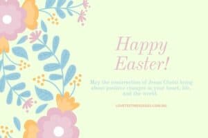 Happy Easter Messages and SMS for Sister