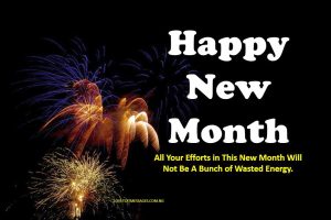 Happy New Month Text Messages for Aunt