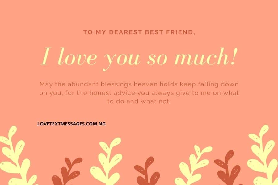 Friendship Sms for a Lovey Friend