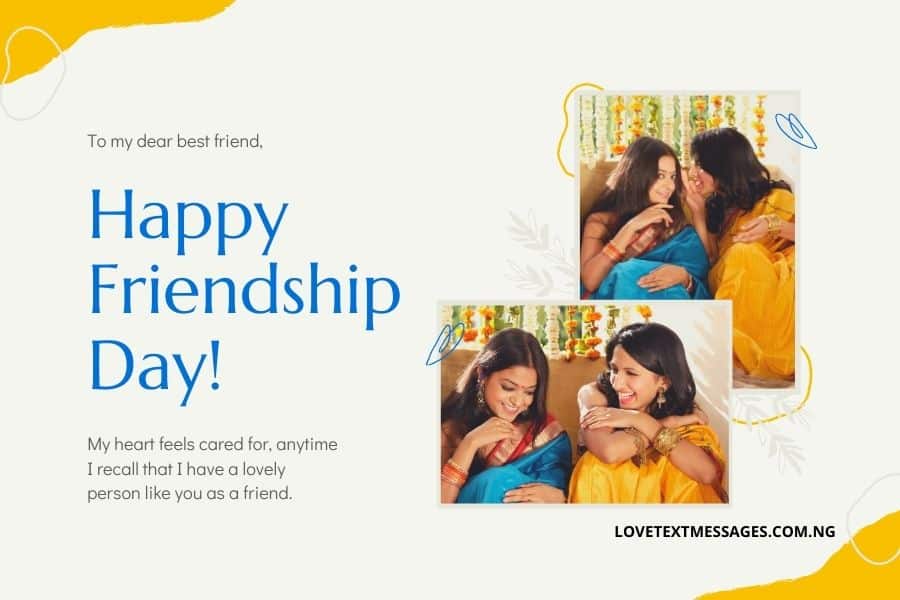 Friendship Sms for a Lovey Friend