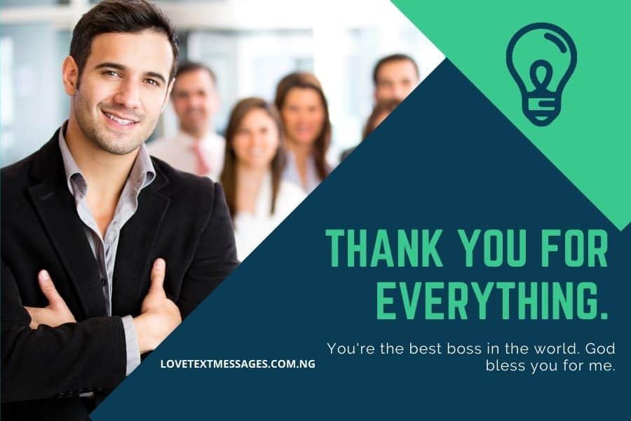Thank You Quotes for Boss