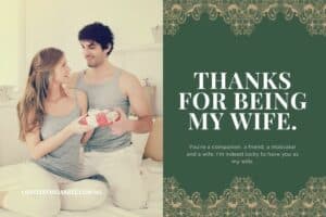 Thank You Quotes for Wife