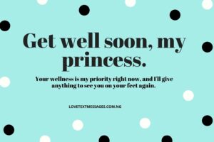 Get Well Soon Messages for Her - Girlfriend