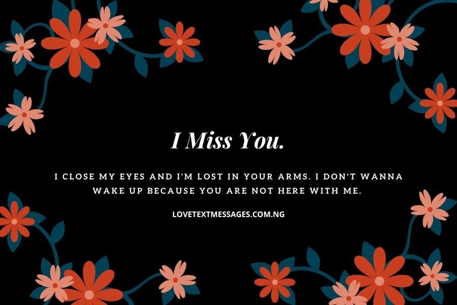 I Miss You SMS Messages for Wife