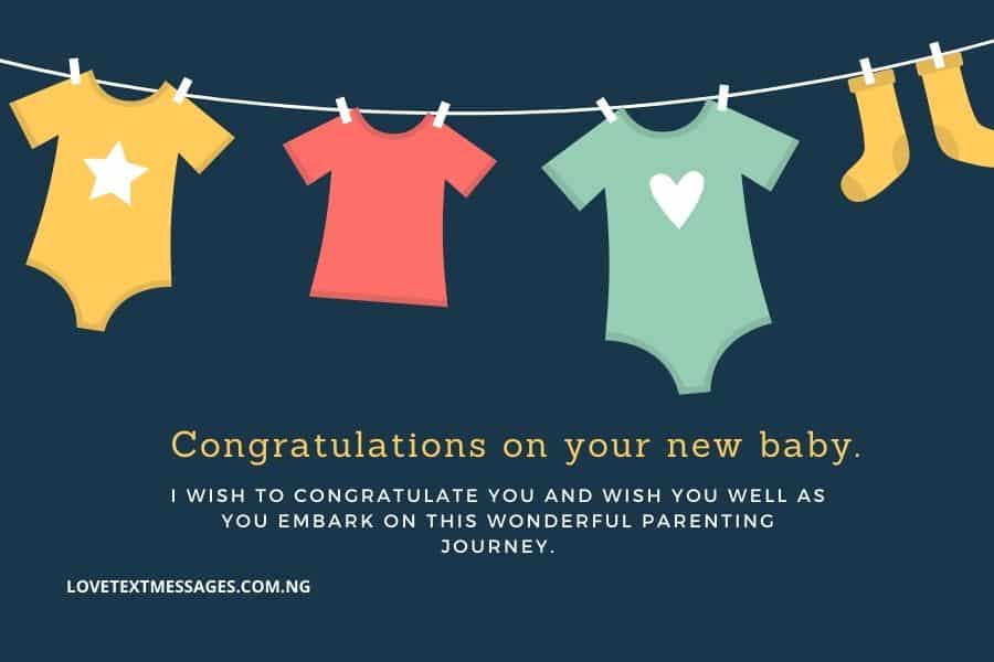 New Baby Messages for Parents