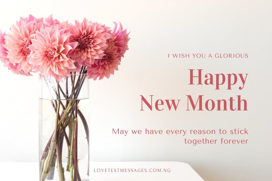New Month Love SMS