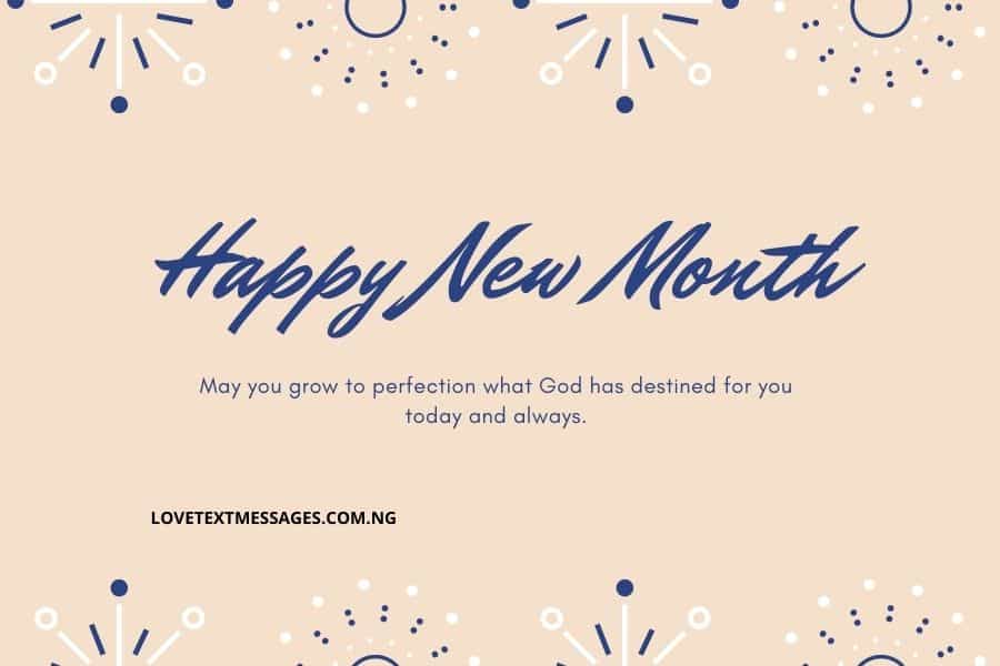 Happy New Month Prayers for Girlfriend