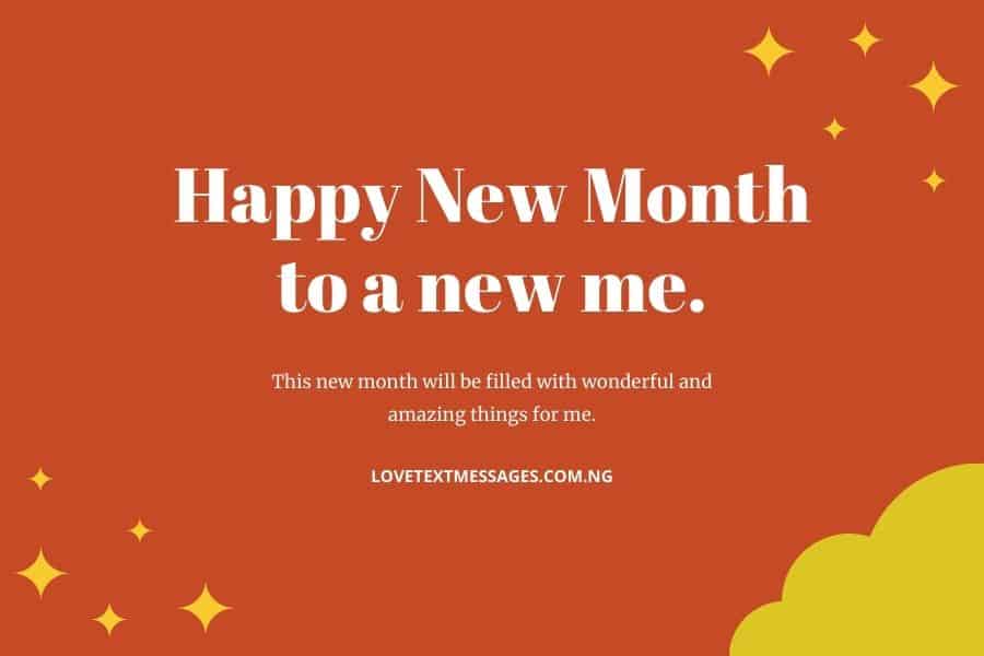Happy New Month of March to Myself
