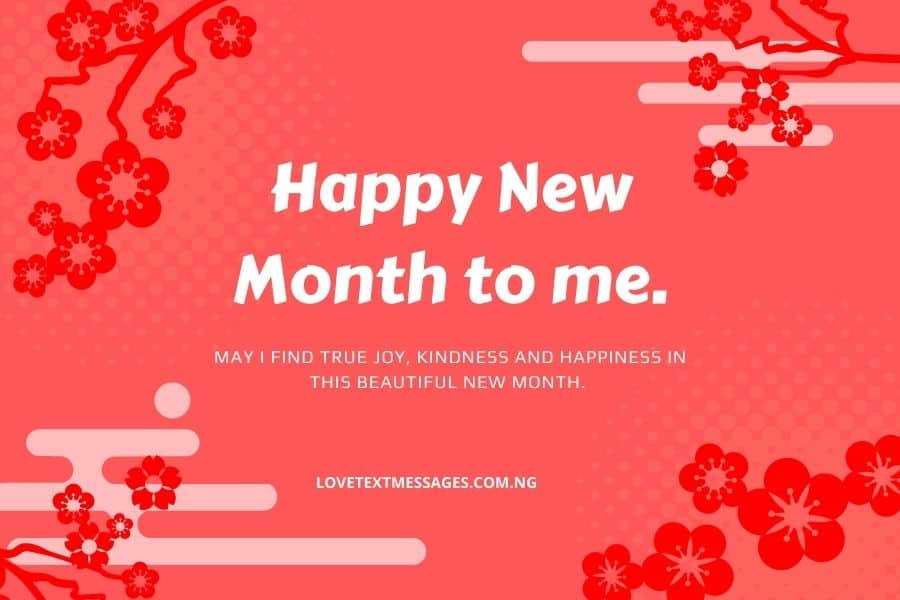 Happy New Month of March to Myself