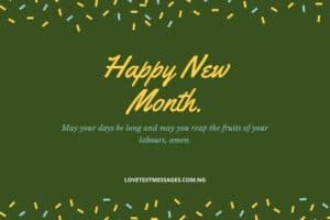 New Month Inspirational Message for Boss