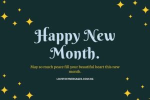 New Month Inspirational Message for Wife